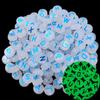 Home Party Supplies Wholesale Jewelry Making Luminous Letter Bronzing Necklace Bracelet 20Pcs 10mm Pendant Loose Beads DIY For