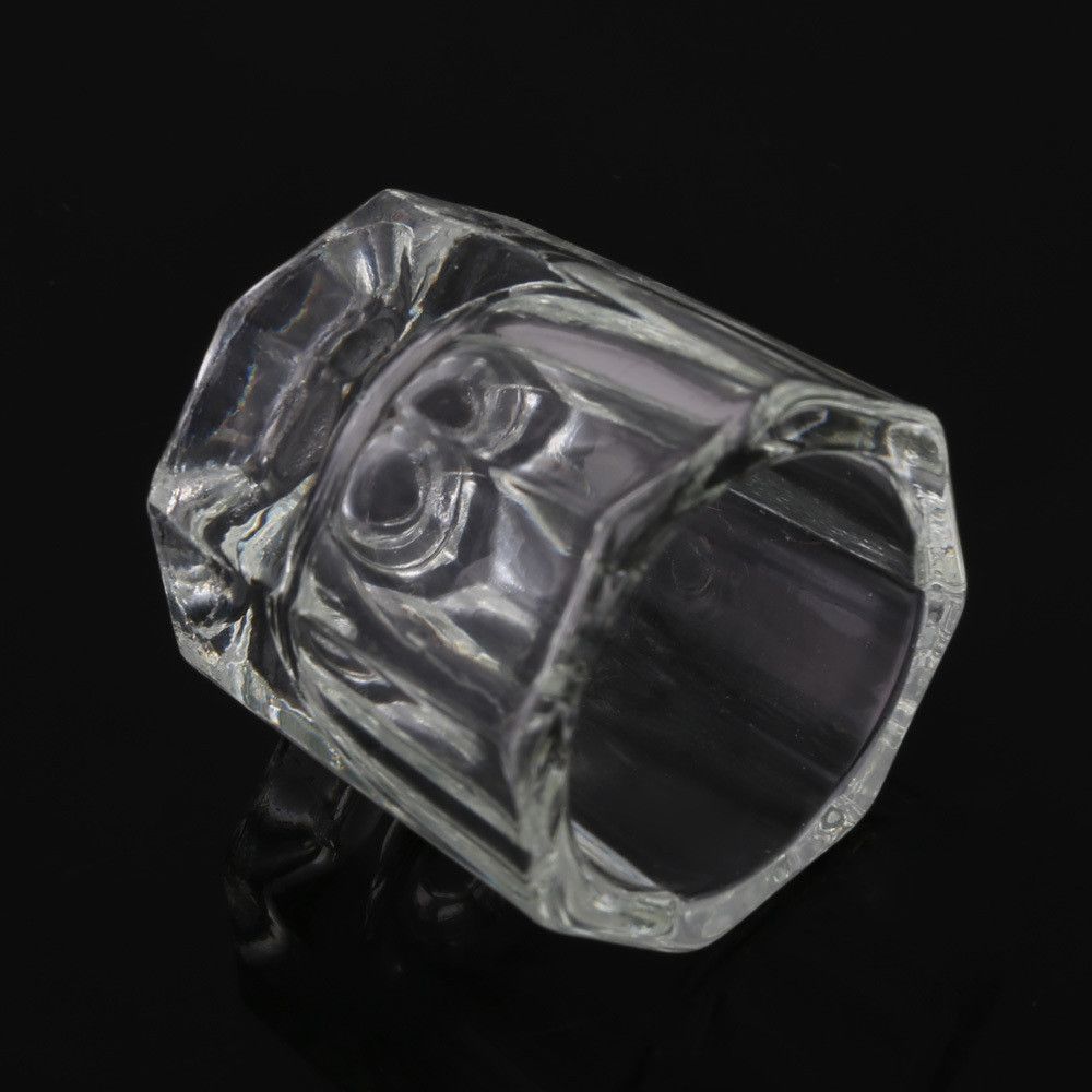 Аксессуары, акриловая чаша для пудры, инструменты для дизайна ногтей, акриловая чашка для тарелки, хрустальная стеклянная чашка, чашка для жидкости