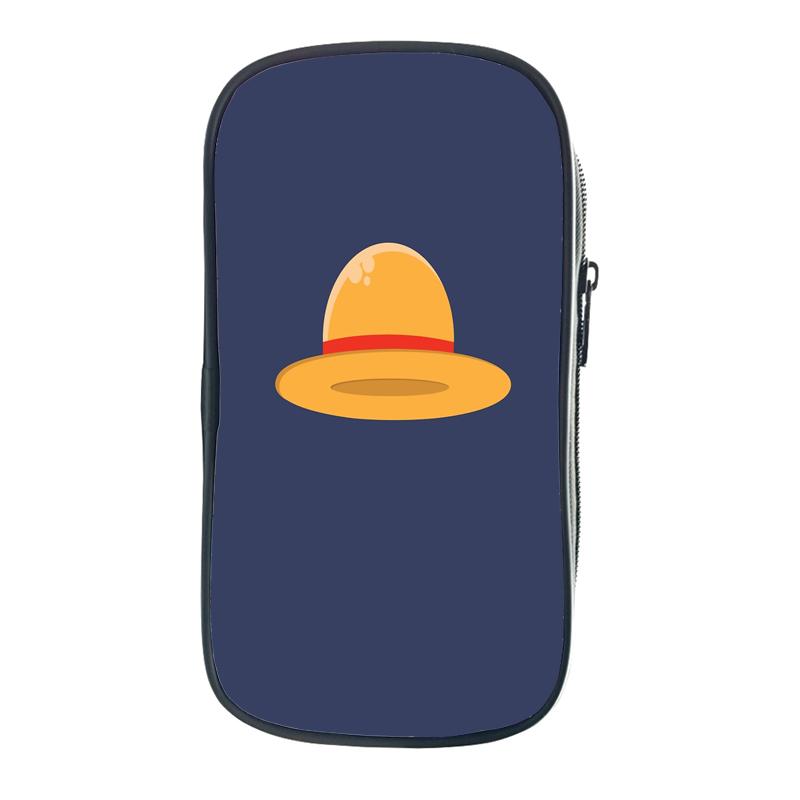 Цельная сумка-карандаш Зоро Луффи Чоппер Эйс, школьные чехлы для юридических школ, кавайная сумка-держатель для канцелярских принадлежностей, чехол для ручек, школьные принадлежности для студентов