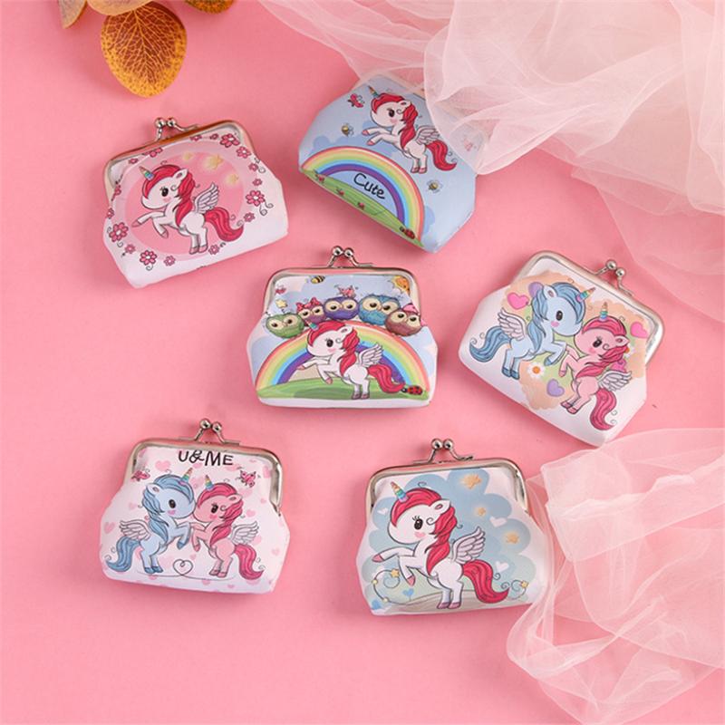 Cute Coin Purses Holder Women Mini Change Wallets Girl Kids Money Bag Coin Bag Children Zipper Small Pouch Key Pockets