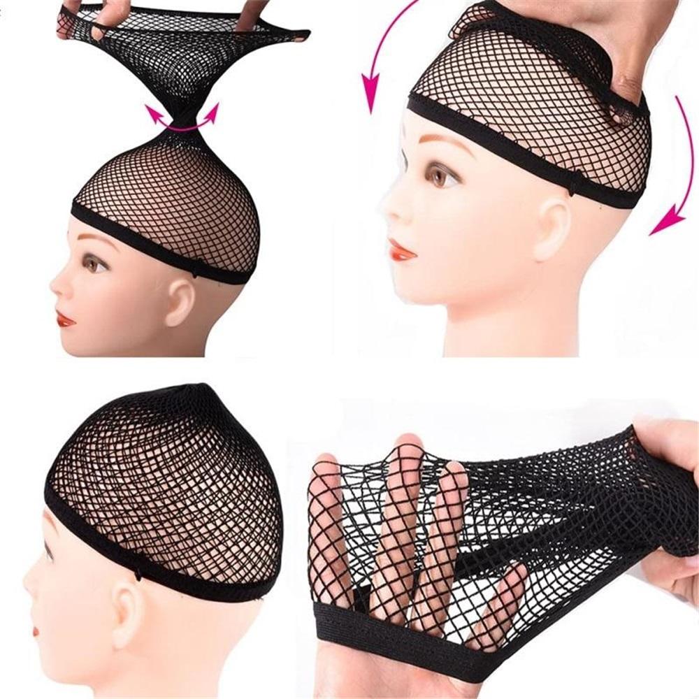 Hair Net for Wig, Fishnet Wig Cap for Women, Wig Cap for Long Thick Hair