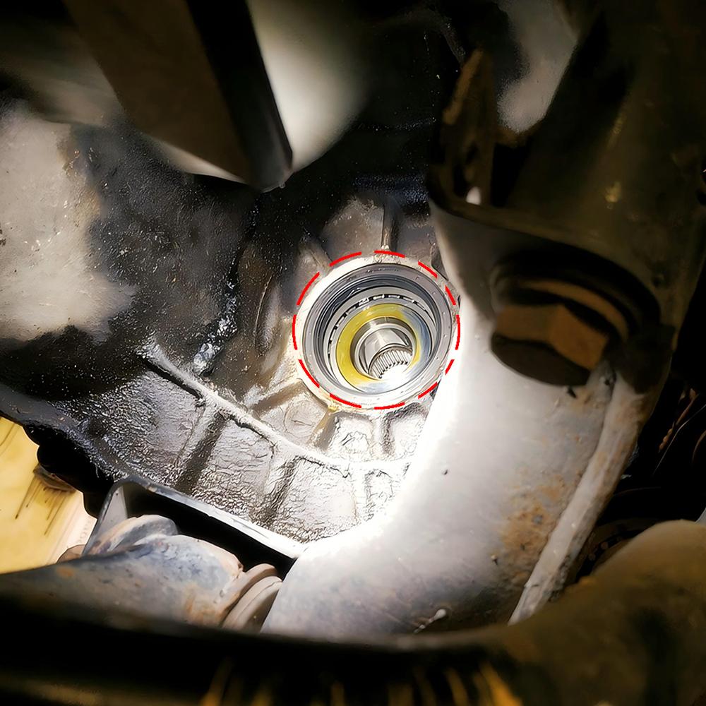 2 шт. Сальник привода коробки передач передней оси Уплотнительное кольцо полуоси Большой фланец Для Ibiza 6L Leon 1M Toledo Altea 5P A1 8X A2 8Z A3 8P Q3 8U TT 8J