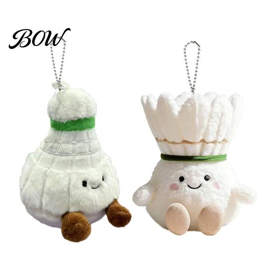 Soft Backpack Accessory Badminton Plush Keychain, Cute Shuttlecock Stuffed Toy for Bag Car Portable Keyring Pendant Decor, Mini Pendant, Creative Gift