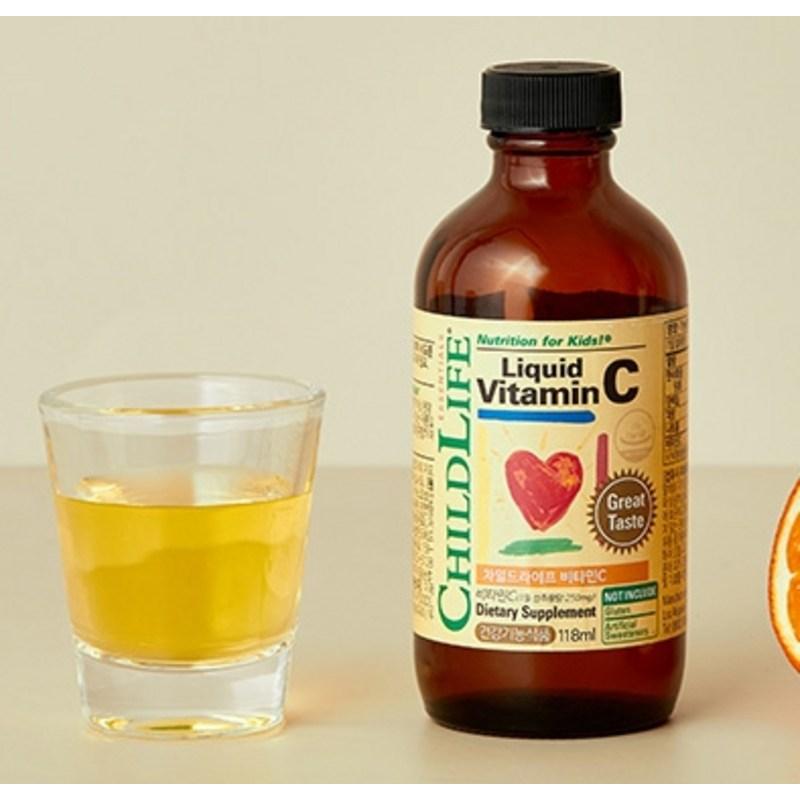 Childlife Liquid Vitamin C Orange Flavor, 118ml, 3 units