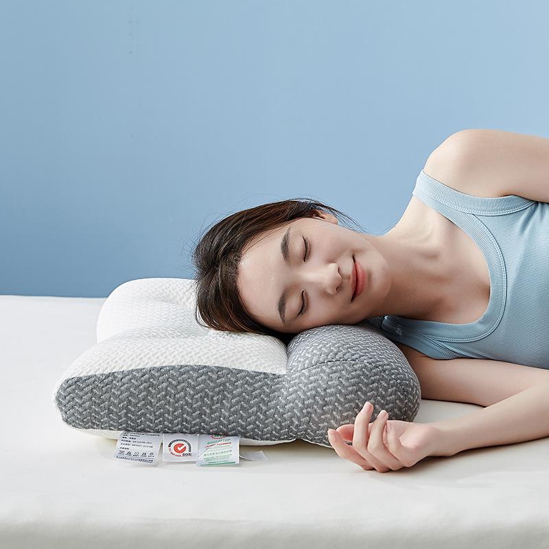 Cervical Pillow Non-correction Repair Anti-traction Pillow Core Deep Sleep Neck Pillow Adult Pair of Pillow Cores