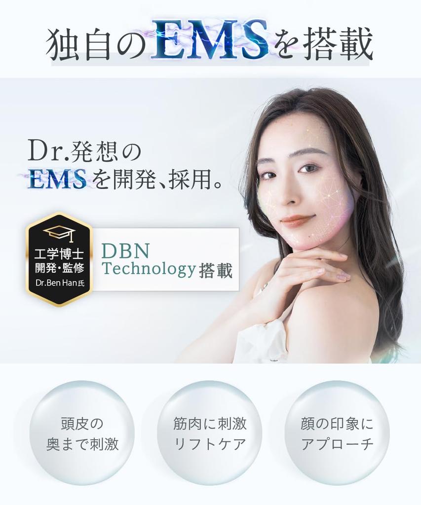 Электрическая насадка для чистки головы NIPLUX EMS HEAD SPA NISSO PLUS IPX7 Водонепроницаемая 3D-вибрация Красный светодиод Для сухого и влажного использования Таймер на 10 минут Беспроводная