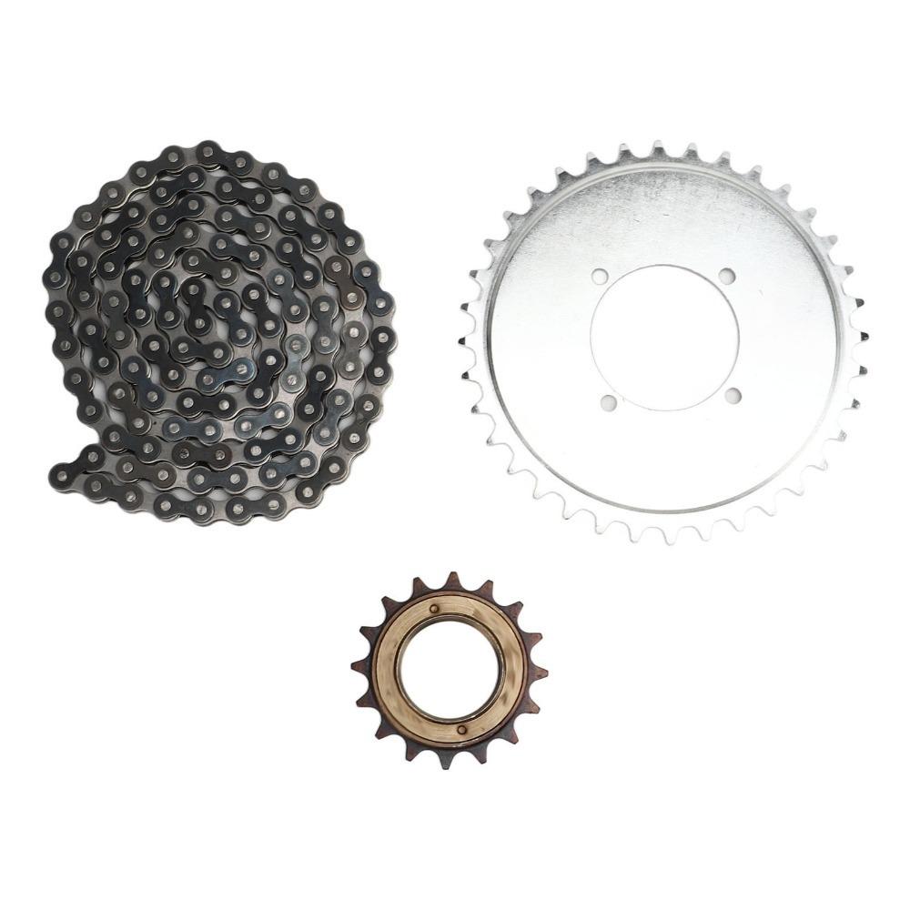 Metal Steel Motorcycle Chain Kit Off Road Vehicle Chain Kit  Drivetrain Maintenance
