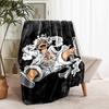 1pc Blanket Monkey D. Luffy Print Design, Lightweight Blanket for Sofa, Bed- Soft &Warm, Gift for All Seasons like Christmas, Halloween