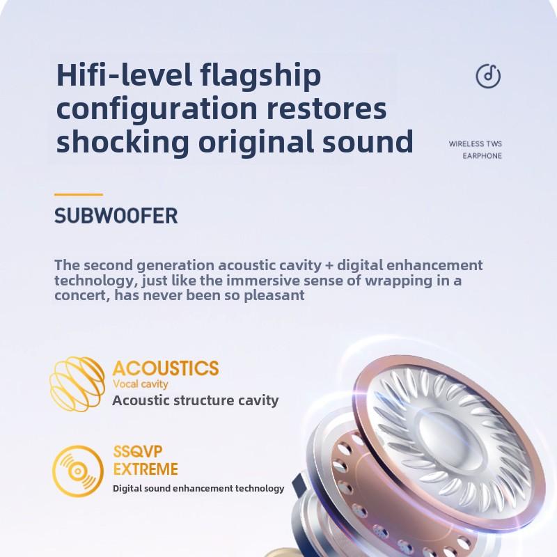 Новые Bluetooth-наушники для сна Высококачественные TWS-вкладыши Мини-наушники для сна на боку