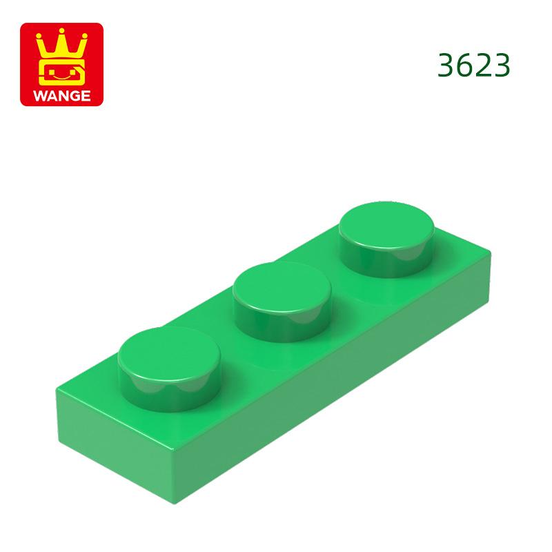 Нетоксичный 206 шт./лот 3623 Тонкий 1x3 Строительный блок Moc Классические Аксессуары Совместимый с Brick Детские Игрушки Подарочная коробка