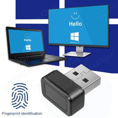 USB-считыватель отпечатков пальцев FIDO U2F биометрический сканер отпечатков пальцев Windows Hello 360° Touch Speedy Matching Security Key для ПК