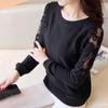 Autumn Women's Knitwear Long Sleeve Loose Short Round Neck Pullover Sweater Thin Bottoming Shirt