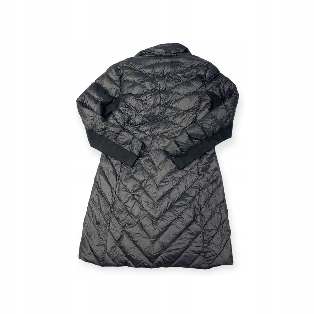 Przejściowa długa kurtka damska czarna BCBGeneration L - Used