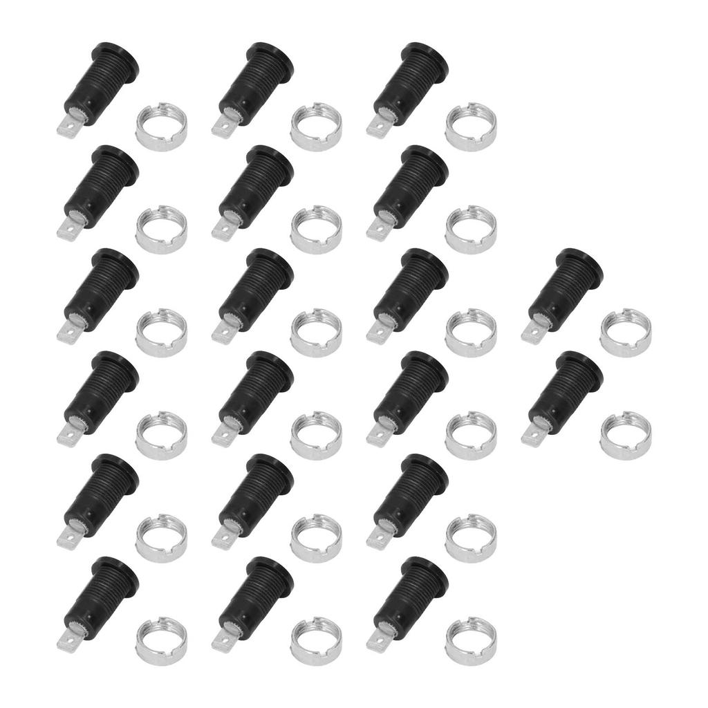 20Pcs Banana Socket 4mm Strong Connectivity Corrosion Resistance Good Performance Electrical Test Accessories