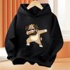 Dogs Dabbing Dab Animal Cartoon 3D Funny Printed Hoodies Kids Long Sleeve Streetwear Boy Girl Hip Hop Thin Pullover Hoody