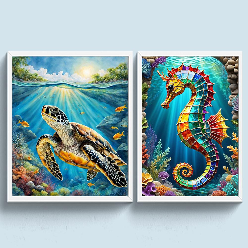 Набор для вышивки крестиком «Животные» из эко-хлопка 11CT