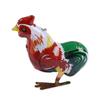 Retro Rooster Toy Cute Wind Up Clockwork Jumping Chicken Toy Hopping Rooster Toys