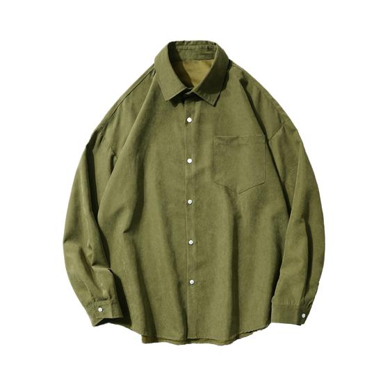Summer casual white shirt men's long-sleeved Korean version loose and versatile small fresh jacket ins Hong Kong style shirt