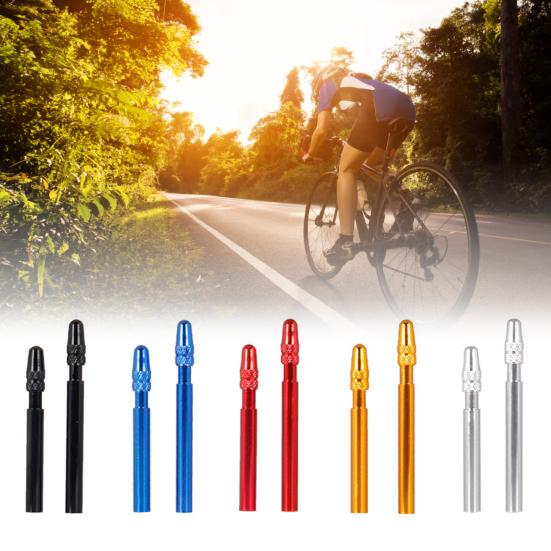 2 шт. удлинитель клапана, высокая прочность, различные характеристики, аксессуары, простая установка, удлинительная насадка клапана для велосипеда