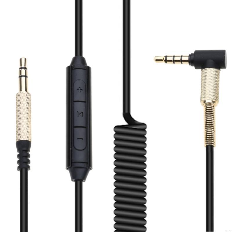 95AF Replacement Cable for Major II 2 3 Monitor Headphones Cord with Mic Volume Control