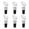 Set Of 6 Wine Aerator Pourers, Premium Aeration Decanter Spout.-sfygv