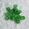 Green Jade Round Ring Loose Beads for DIY Jewelry Accessories