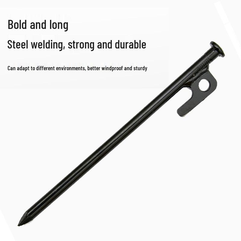 Windproof Camping Tent Peg and Rope Set