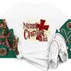 Just A Girl Who Loves Christmas Print Women Tshirts Cute FeUnisex Christmas Clothes New Year Party Tshirt
