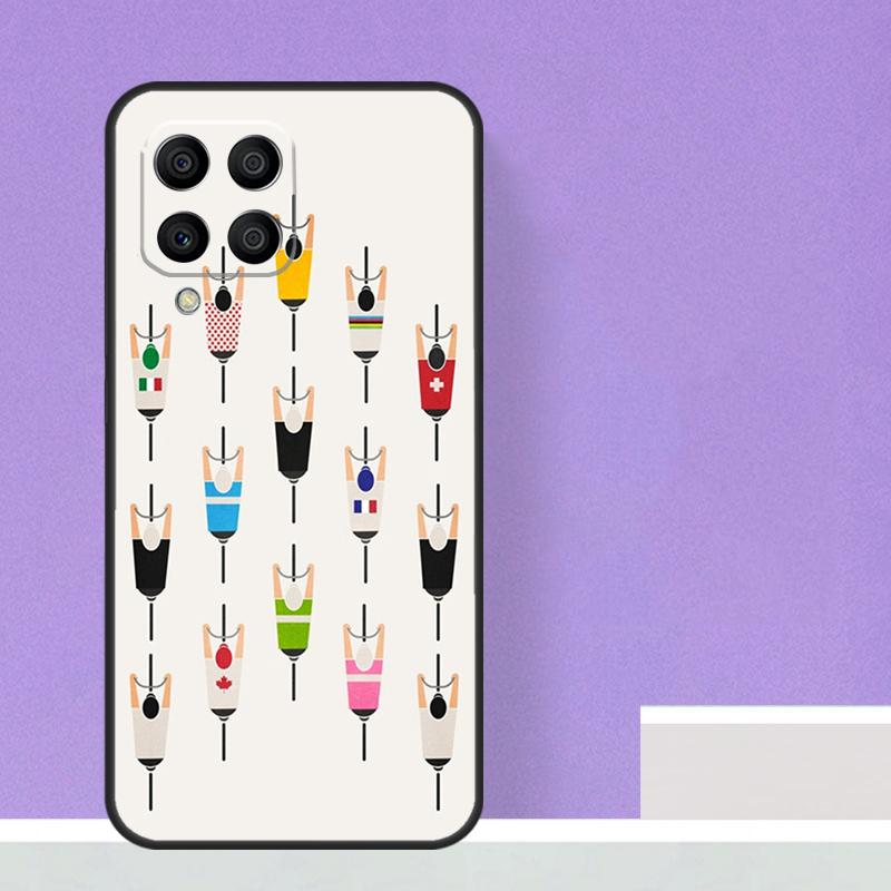 Велосипедный велосипед для Samsung Galaxy M55 M15 M13 M33 M53 M20 M30s M31s M12 M32 M52 M11 M51 M14 M34 M54 чехол