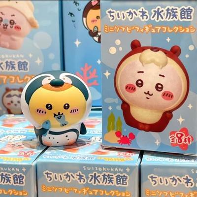Аксессуары для кукол Chikawas Kawaii Anime Cartoon Model, милый самоироничный медведь, аквариумная кукла Усаги Хатико, подарок для детей, игрушки.