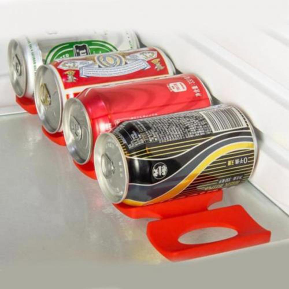 Wine Bottle Organizer Holder Silicone Cans Fridge Mats Beverages Racks Cocina Storage Rack Shelf