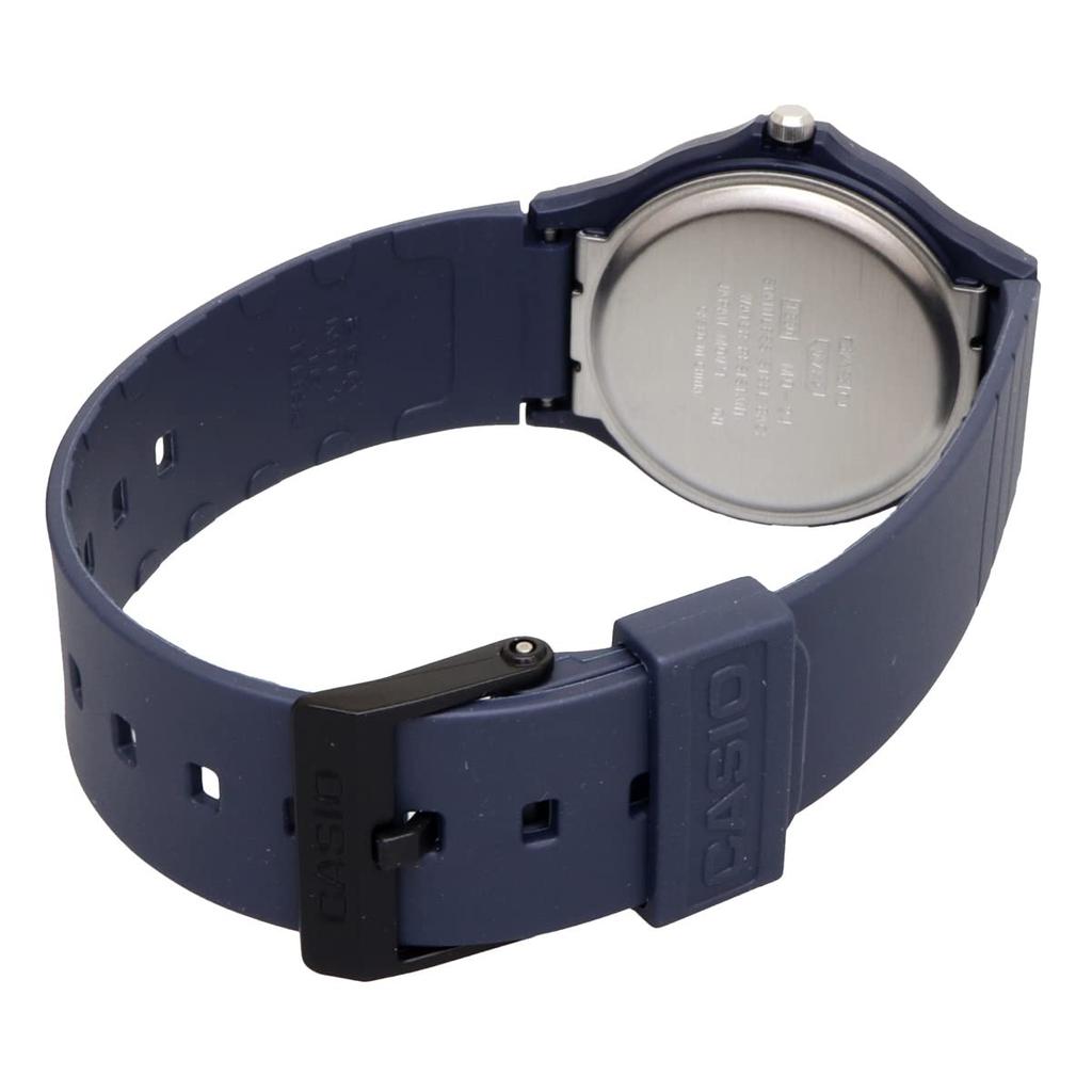 Casio Аналоговые наручные часы унисекс MQ-24UC-2B, матовый темно-синий уретановый ремешок, бюджетная международная модель [параллельный импорт]