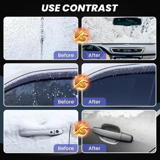Yousheng 1/2/3 шт. Инструмент для удаления снега с автомобиля Портативный Внедорожник Грузовик Автомобильное стекло Зима Электромагнитные молекулярные помехи Антифриз Удаление льда