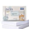 Pet No-Wash Disposable Deodorizing Hair-Removing Wet-Cleaning Bath Gloves No-Rinse Formula for Cats Dogs-6-Piece Pet Supplies