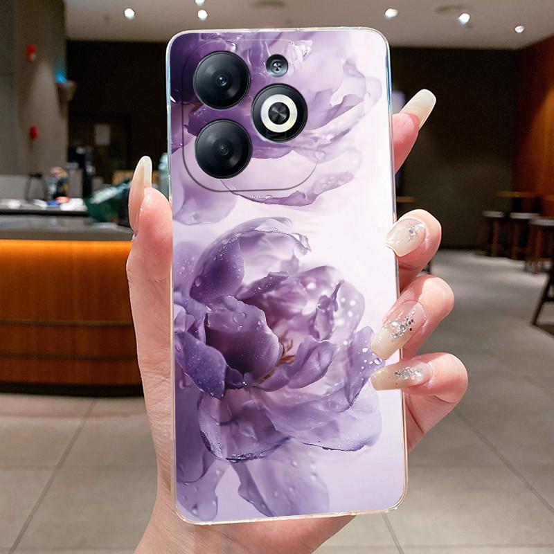 Чехол Для infinix Smart 8/Smart 8 Pro Роскошный Дракон Милый Крутой Мальчики Девочки Мягкий силикон Чехол для телефона Задняя крышка Прозрачный корпус
