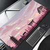 Sakura Scenery Mouse Pad Large Anti-Slip Rubber Gaming MousePad Durable Desk Mat Thick Seam Edge Office Gaming Table Carpet