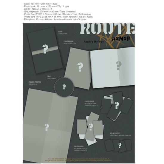 AxMxP 1-й мини-альбом - ? Усиливай по-своему (ВЕРСИЯ МАРШРУТА) - Релиз 2026-01-21