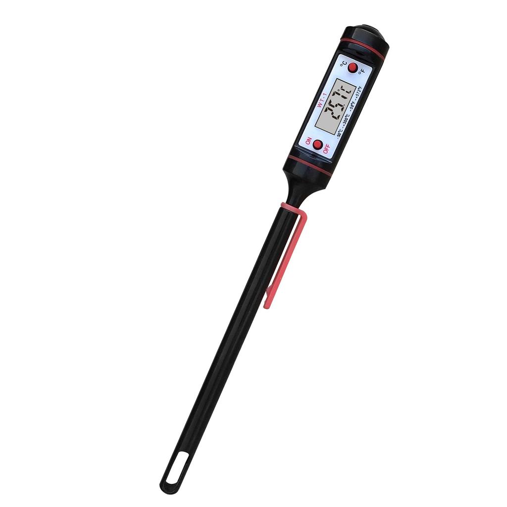 Digital Meat Thermometer ‑50 degrees C‑300 degrees C Kitchen BBQ Thermometer for Food with Meat Temp Probe for Cooking