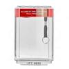 2026 New  Cover Manual Call Point Waterproof Cover Fire Switch Emergency Button Waterproof Protective Cover