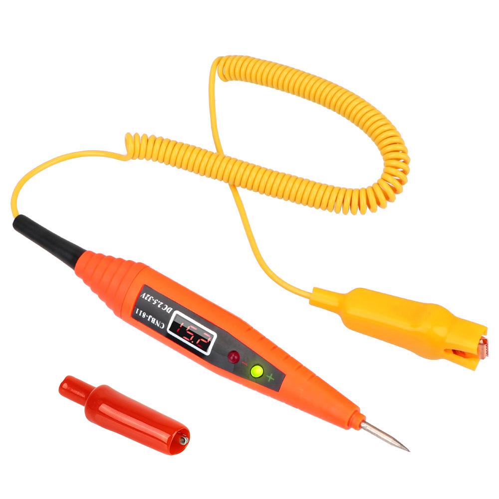 Электрический контрольный зонд-ручка для автомобильного тестера, инструменты для диагностики автомобильного аккумулятора