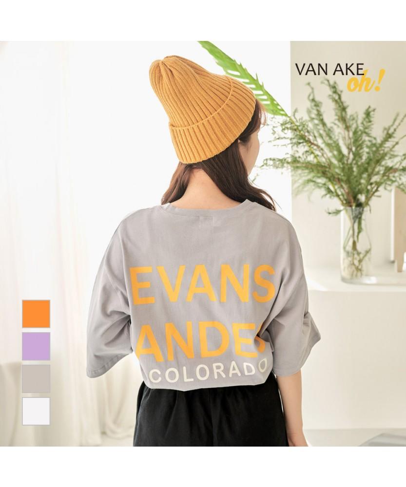 VANAKE Футболка с коротким рукавом и разрезом Evan_Ob03Tsme05Z