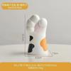 Cat Paw Resin Flower Vase Cute Cartoon Cat Claw Decorative Desktop Vase for Home Office Living Room Table Decor