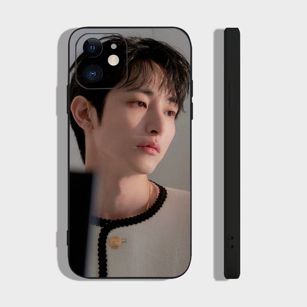 Чехол для телефона корейской знаменитости Ли Су Хёка для IPhone 17 Air 16 15 14 13 Pro Max 11 12 Черный силиконовый чехол