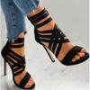 New Summer Women's Shoes Sexy Open Toe Gladiator Shoes Women's High Heels Dress Party Wedding High Heels Sandals
