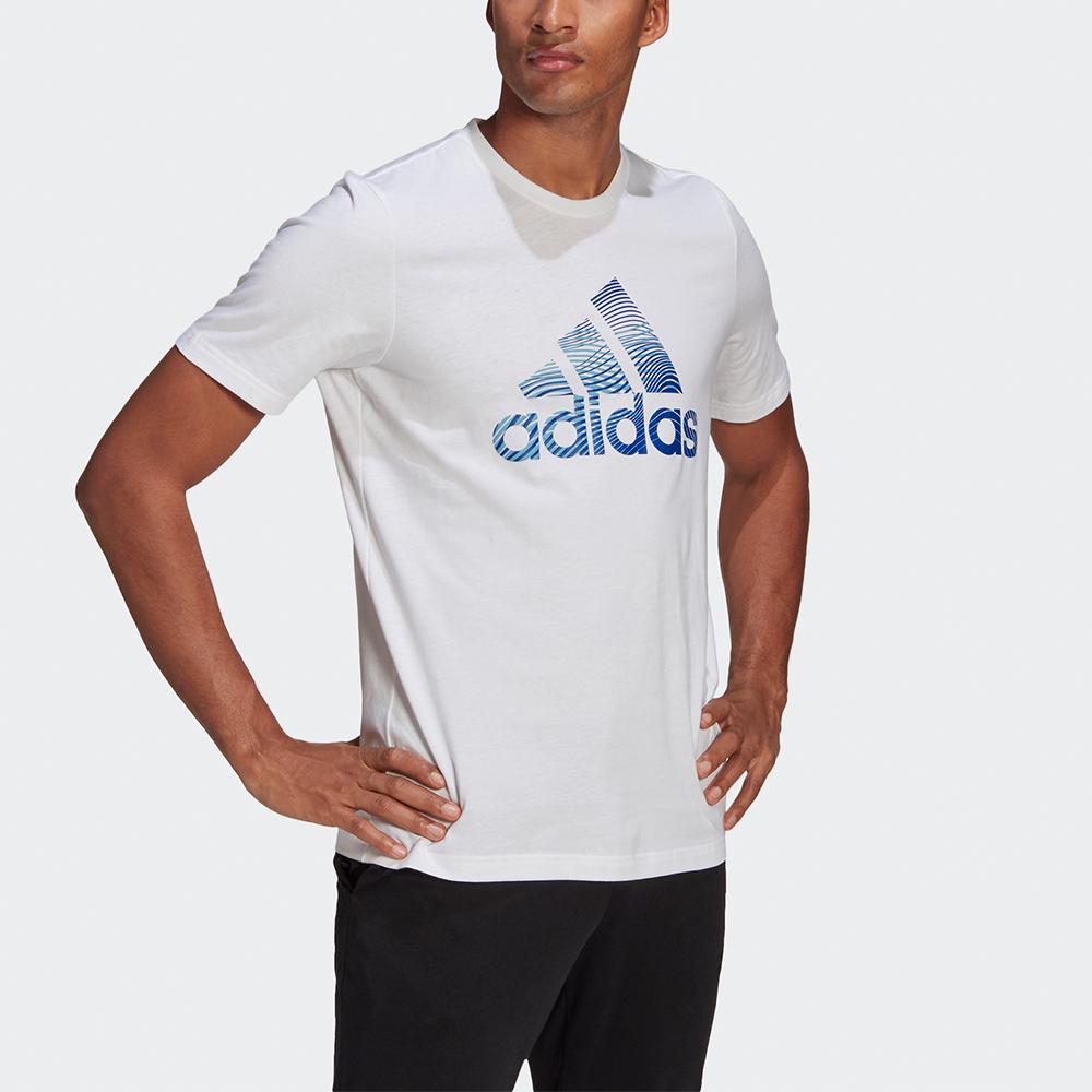 Adidas Extmo Pff Round Neck Sport Short Sleeve T-shirt Men Tops White GL2398