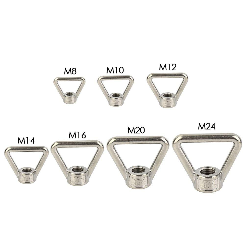 M8 M10 M12 Рым-болты с крюком Рым-болты Кольца Подъемные Рым-гайки Винт Кольцо Треугольные гайки