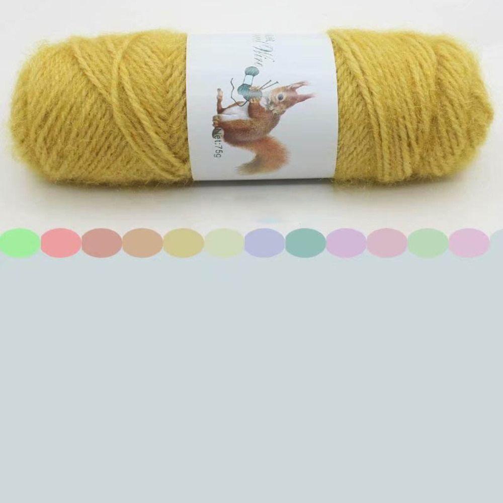 Связанный вручную мягкий шарф Детская пряжа Вязание шерстяная текстурная пряжа Хлопковая пряжа Толстая вязка крючком