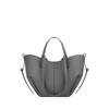 Genuine Leather Crossbody Tote Bag - Niche Design Commuter Bucket Bag, Large Capacity for Women