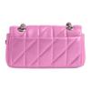 Coach Tabby 20 Logo Lettering Napa Leather Shoulder Bag Small Women shoulder bag Pink CP149-LHDB8