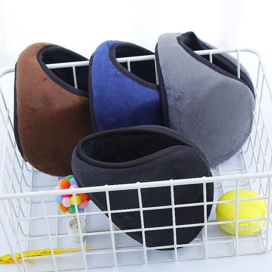 Унисекс зимние наушники Yousheng, толстые плюшевые наушники для защиты ушей, ветрозащитные, противоскользящие, с прочной строчкой, для езды на работу, на открытом воздухе, для катания на лыжах, декоративные наушники